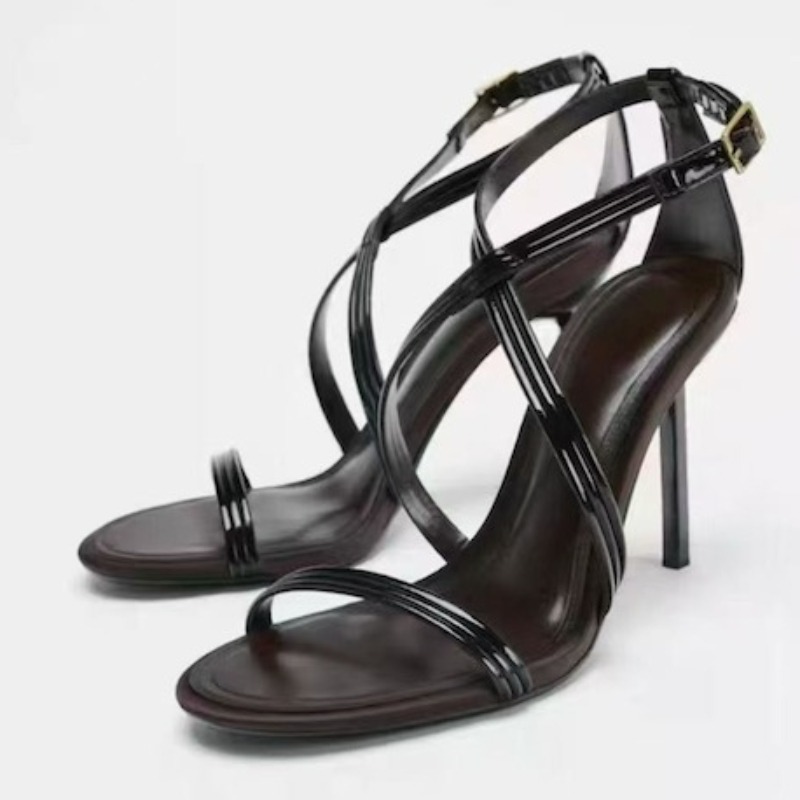 Crossfit Event - Elegante Abendabsätze für Damen, Riemchen-Sandalen aus