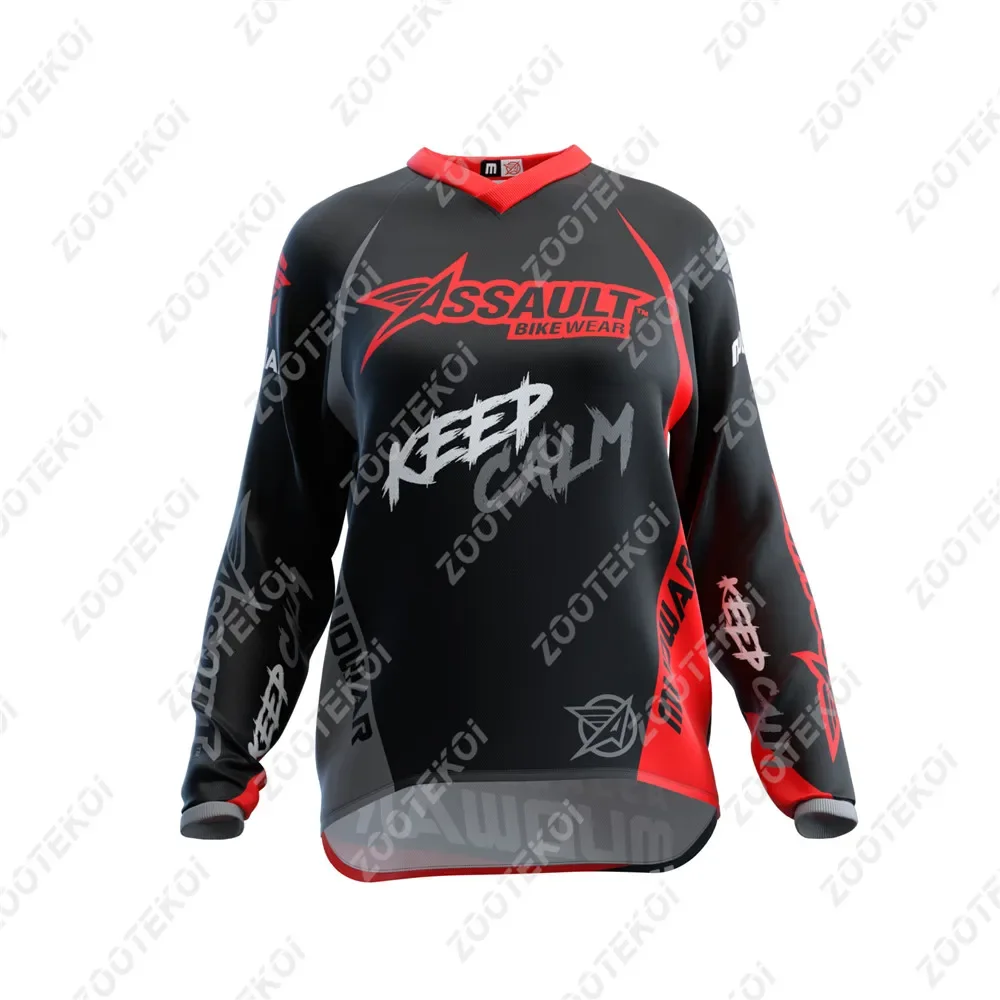Crossfit Gear For Men - Assault Bike Wear Damen Mountainbike Downhill-Trikot